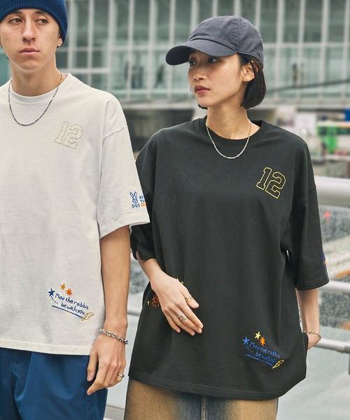 ◆S/Double◆ For The Crew T-Shirt グラフィック 半袖 Tシャツ SINSS（シンス）の「Graphic T-shirt / グラフィックTシャツ（T