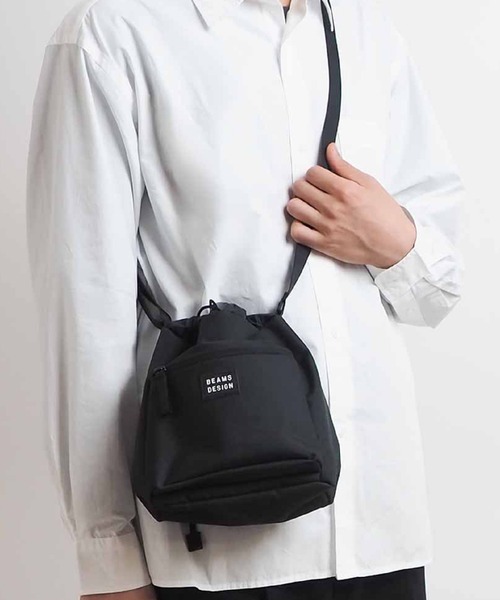 BEAMS DESIGN(ビームス デザイン)の「BEAMSDESIGN(ビームスデザイン)Every One ショルダーバッグ(ショルダーバッグ・メンズ・ブラック/グレー/ベージュ/パープル/ブラウン・FREE)」の7枚目の写真