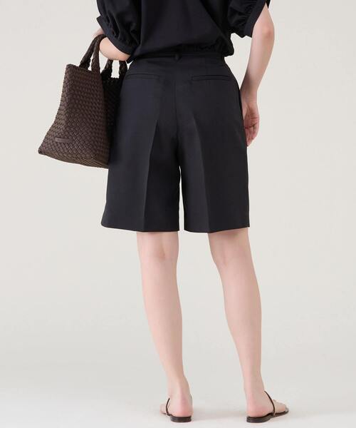 martinique（マルティニーク）の「ツイルショートパンツ（その他パンツ・レディース・ホワイト/ブラック・1/2）」の14枚目の写真