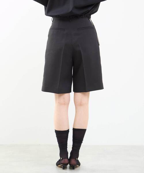 martinique（マルティニーク）の「ツイルショートパンツ（その他パンツ・レディース・ホワイト/ブラック・1/2）」の21枚目の写真