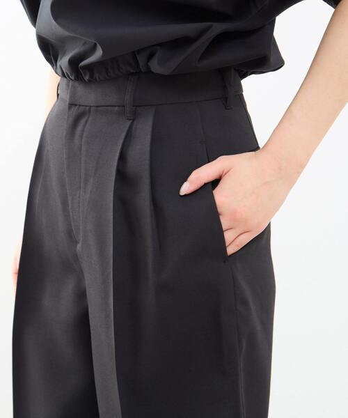 martinique（マルティニーク）の「ツイルショートパンツ（その他パンツ・レディース・ホワイト/ブラック・1/2）」の22枚目の写真