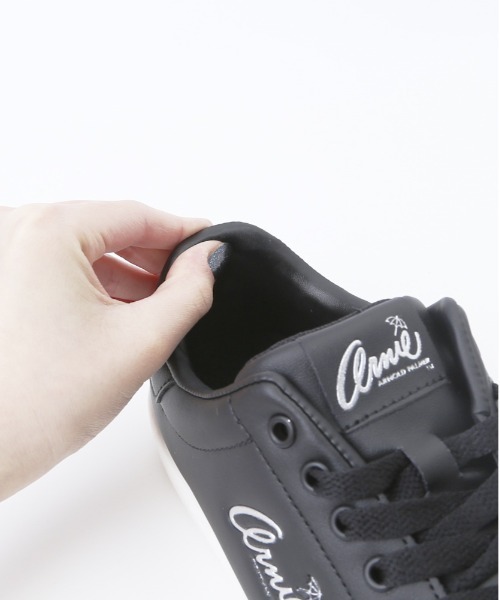 Arnold Palmer（アーノルドパーマー）の「Arnold Palmer コートスニーカーAN0602（スニーカー・レディース・ブラック/ピンクゴールド/ネイビー/グリーン/ホワイト・24cm/25cm/23cm/23.5cm/24.5cm）」の12枚目の写真