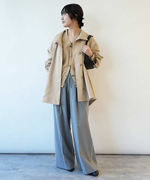 SLOBE IENA コート SLOBE IENA トレンチコート コート ロングトレンチコート