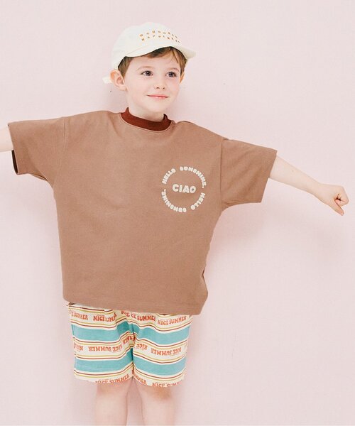   ★バックプリント グラフィック Tシャツ I-SOOK tシャツ バックプリントグラフィックTシャツ(chiica