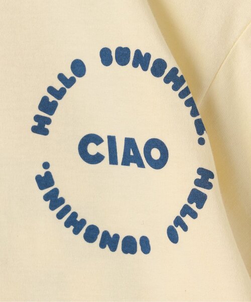 p.premier（ピードットプルミエ）の「バックプリントグラフィック半袖Tシャツ（Tシャツ/カットソー・キッズ・アイボリー/キャメル/ベージュ・80/90/100/110/120/130/140）」の17枚目の写真