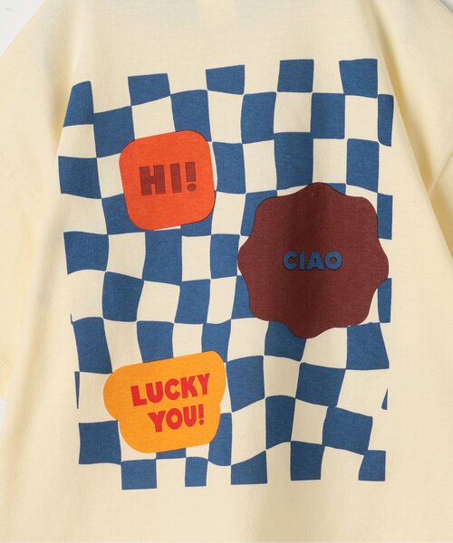 p.premier（ピードットプルミエ）の「バックプリントグラフィック半袖Tシャツ（Tシャツ/カットソー・キッズ・アイボリー/キャメル/ベージュ・80/90/100/110/120/130/140）」の18枚目の写真