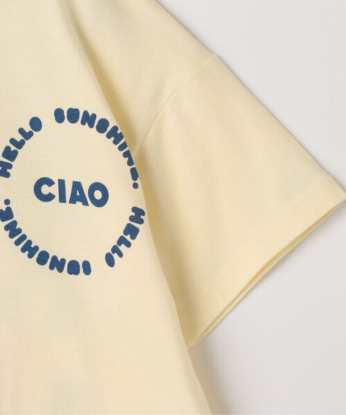 p.premier（ピードットプルミエ）の「バックプリントグラフィック半袖Tシャツ（Tシャツ/カットソー・キッズ・アイボリー/キャメル/ベージュ・80/90/100/110/120/130/140）」の19枚目の写真