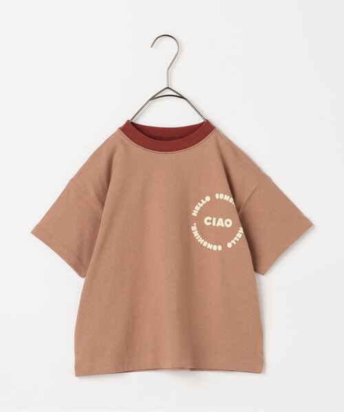 バックプリントグラフィック半袖Tシャツ（Tシャツ/カットソー