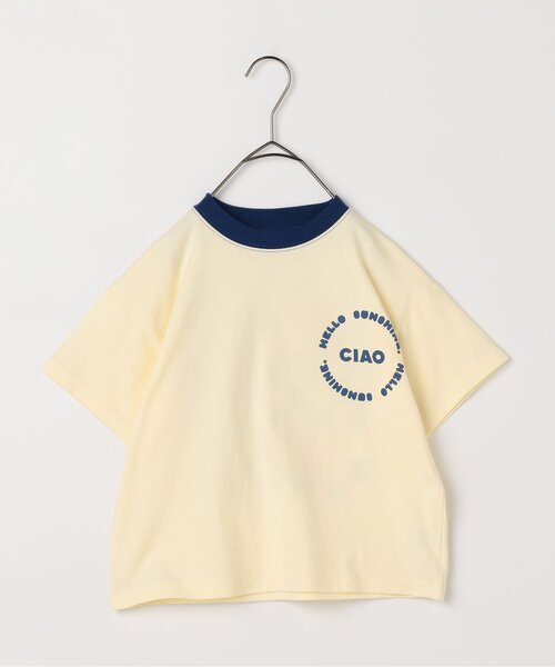 p.premier（ピードットプルミエ）の「バックプリントグラフィック半袖Tシャツ（Tシャツ/カットソー・キッズ・アイボリー/キャメル/ベージュ・80/90/100/110/120/130/140）」の22枚目の写真