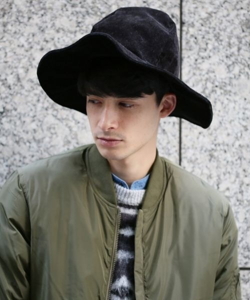 RAGEBLUE（レイジブルー）の「フェイクスエードマウンテンHAT/709351（ハット・メンズ・ブラック/ベージュ/キャメル・FREE）」の10枚目の写真