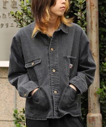 PENNEYS(؃j[Y)PENNEYS/yj[Y 10OZ DENIM ENGINEER SHORT JACKET WPbg(fjWPbg)