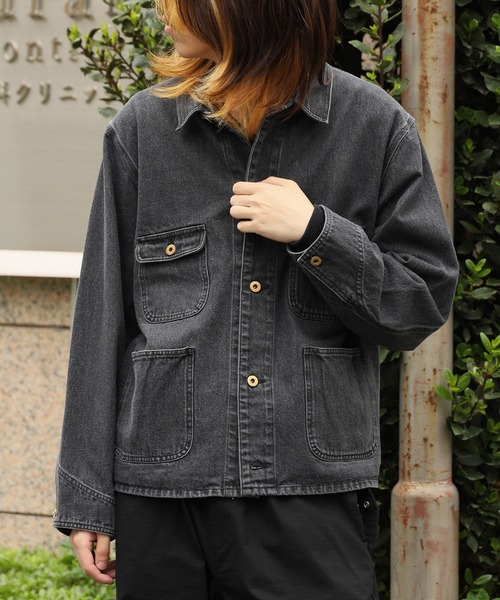 10OZ DENIM ENGINEER SHORT JACKET 工裝短版丹寧外套 男裝 秋季 冬季