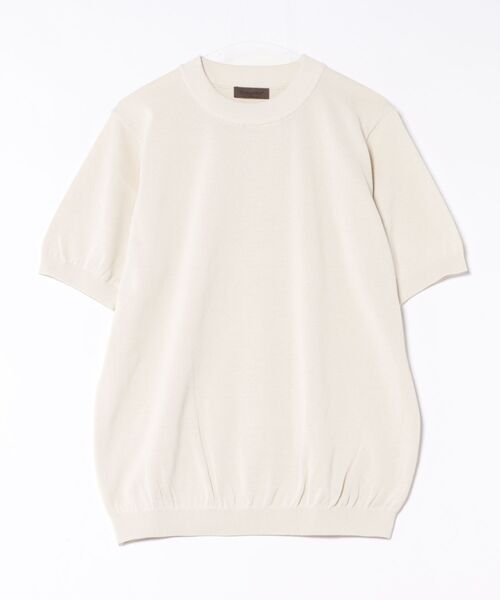 RINASCENTE（リナシェンテ） ハイブリッド ニットTシャツ / 半袖