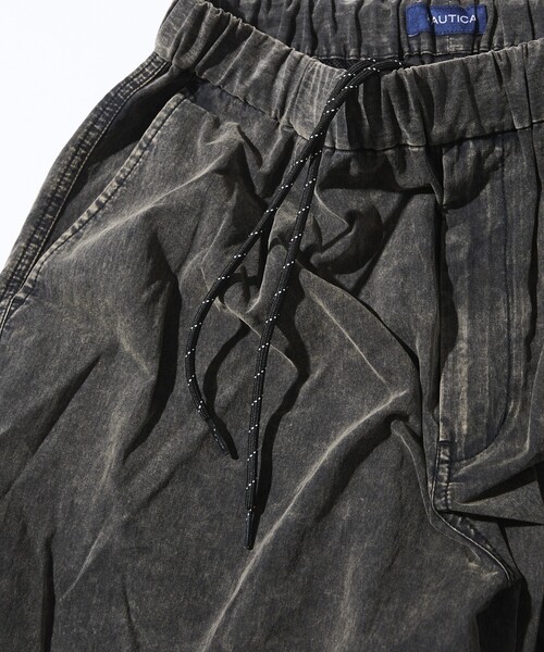 NAUTICA(ノーティカ)の「NAUTICA/ノーティカ フェード加工 ナイロン イージークロップドパンツ(その他パンツ・メンズ・ブラック/ネイビー・MEDIUM/LARGE/X-LARGE)」の7枚目の写真