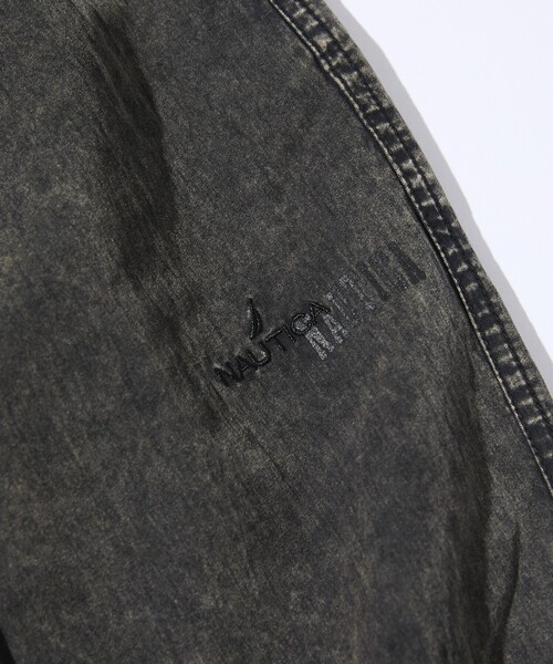 NAUTICA(ノーティカ)の「NAUTICA/ノーティカ フェード加工 ナイロン イージークロップドパンツ(その他パンツ・メンズ・ブラック/ネイビー・MEDIUM/LARGE/X-LARGE)」の8枚目の写真