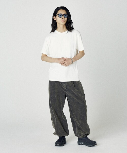 NAUTICA(ノーティカ)の「NAUTICA/ノーティカ フェード加工 ナイロン イージークロップドパンツ(その他パンツ・メンズ・ブラック/ネイビー・MEDIUM/LARGE/X-LARGE)」の14枚目の写真