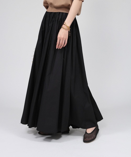 BABYLONE（バビロン）の「タフタボリュームスカート（スカート・レディース・ベージュ/ホワイト/ブラック・フリー）」の12枚目の写真