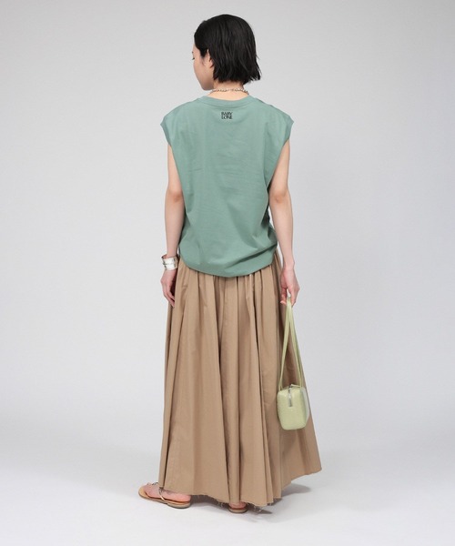 BABYLONE（バビロン）の「タフタボリュームスカート（スカート・レディース・ベージュ/ホワイト/ブラック・フリー）」の17枚目の写真