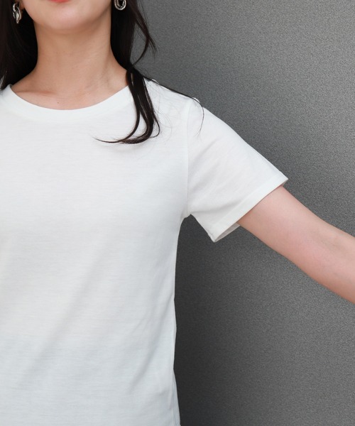 libelle more(リベル モア)の「【2点セット】変形プリーツキャミワンピース&Tシャツ(ワンピース・レディース・モカ/グレイッシュベージュ・M/L)」の22枚目の写真