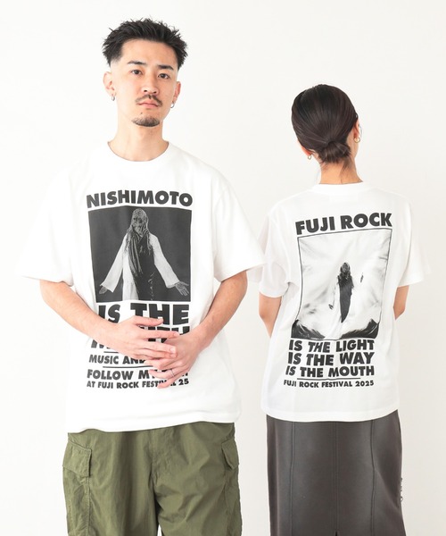 MEN＞FUJI ROCK FESTIVAL'25 / NISHIMOTO IS THE MOUTH NATURE T