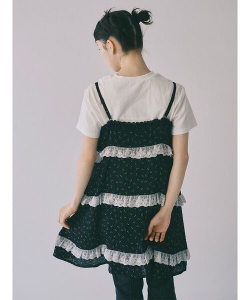 merry jenny（メリージェニー）の「Petitflowerベビードール（チュニック・レディース・アイボリー/オフホワイト/ブラック・FREE）」の15枚目の写真