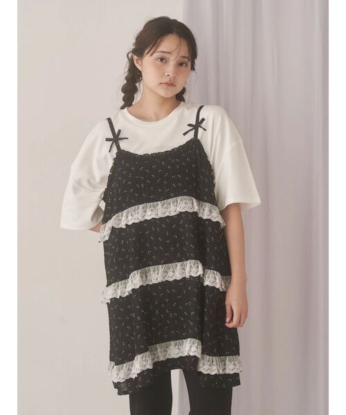 セール】Petitflowerベビードール（チュニック）｜merry jenny