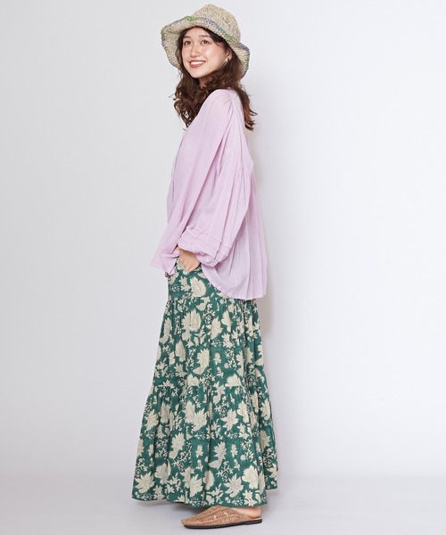 チャイハネ(チャイハネ)の「【チャイハネ】オルノブトップス&カーディガン2WAY(カーディガン/ボレロ・レディース・ブラック/ピンク/パープル/ホワイト・FREE)」の20枚目の写真