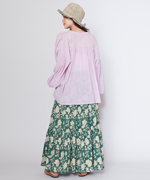 チャイハネ(チャイハネ)の「【チャイハネ】オルノブトップス&カーディガン2WAY(カーディガン/ボレロ・レディース・ブラック/ピンク/パープル/ホワイト・FREE)」の21枚目の写真