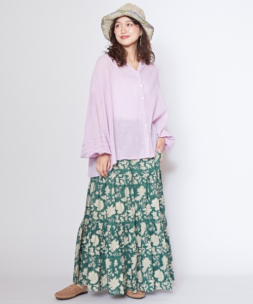 チャイハネ(チャイハネ)の「【チャイハネ】オルノブトップス&カーディガン2WAY(カーディガン/ボレロ・レディース・ブラック/ピンク/パープル/ホワイト・FREE)」の22枚目の写真