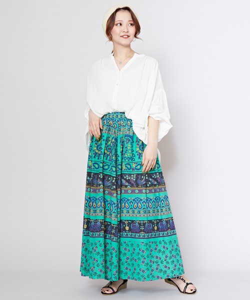 チャイハネ(チャイハネ)の「【チャイハネ】オルノブトップス&カーディガン2WAY(カーディガン/ボレロ・レディース・ブラック/ピンク/パープル/ホワイト・FREE)」の13枚目の写真