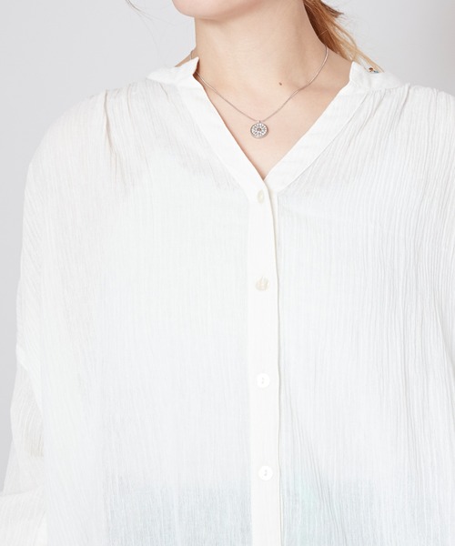 チャイハネ(チャイハネ)の「【チャイハネ】オルノブトップス&カーディガン2WAY(カーディガン/ボレロ・レディース・ブラック/ピンク/パープル/ホワイト・FREE)」の9枚目の写真