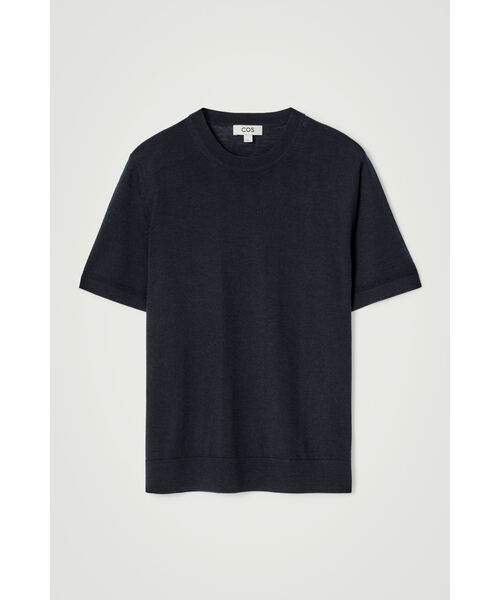 スリムフィット メリノウールTシャツ（Tシャツ/カットソー）｜COS