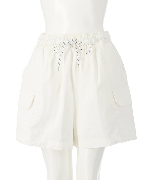 ANAP(アナップ)の「コットン カーゴ ショートパンツ(カーゴパンツ・レディース・ホワイト/ネイビー・FREE)」の5枚目の写真