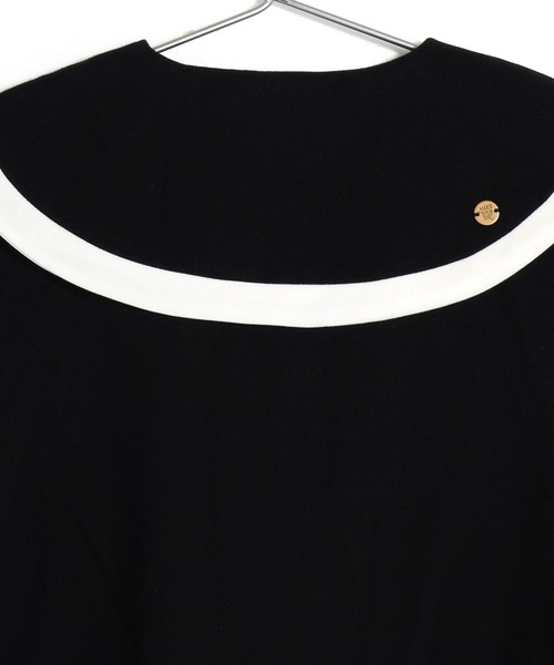 MAKE YOUR DAY（メイクユアデイ）の「ビッグカラーワンピース■80～140cm（ワンピース・キッズ・ブラウン/グレー/ブラック・100/90/80/110/140/130/120）」の17枚目の写真