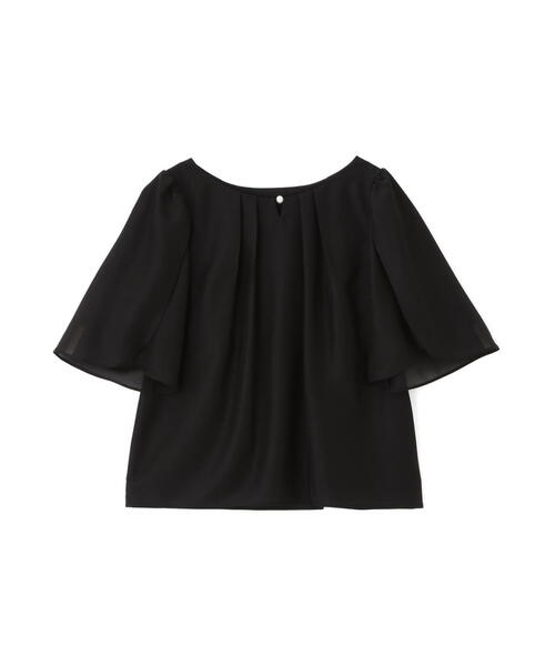 PROPORTION BODY DRESSING（プロポーションボディドレッシング）の「パールポイントフレアスリーブブラウス / 1215210709（シャツ/ブラウス・レディース・ブラック/ホワイト/ブラウン・SMALL/MEDIUM）」の4枚目の写真