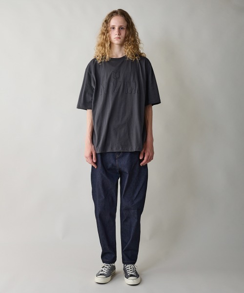 rehacer(レアセル)の「rehacer : N.V.M Logo Relax Fit T-shirt / N.V.M ロゴ リラックスフィットTシャツ(Tシャツ/カットソー・メンズ・ホワイト/グリーン/ピンク/ブラック・SMALL/MEDIUM/LARGE/X-LARGE)」の12枚目の写真