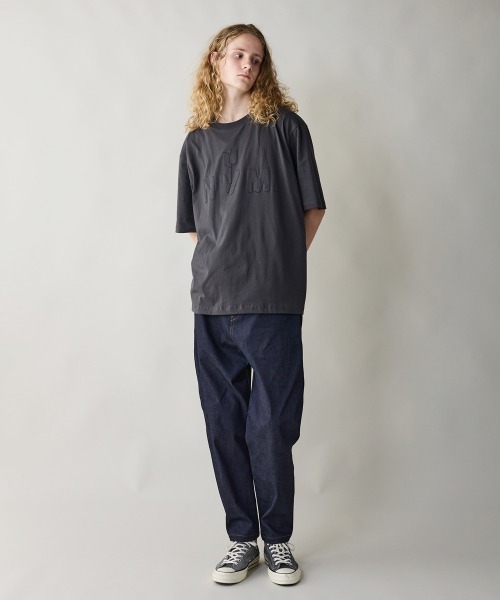 rehacer(レアセル)の「rehacer : N.V.M Logo Relax Fit T-shirt / N.V.M ロゴ リラックスフィットTシャツ(Tシャツ/カットソー・メンズ・ホワイト/グリーン/ピンク/ブラック・SMALL/MEDIUM/LARGE/X-LARGE)」の10枚目の写真