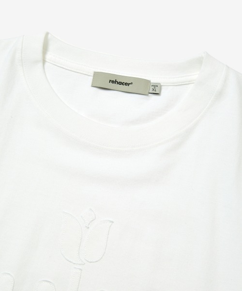 rehacer(レアセル)の「rehacer : N.V.M Logo Relax Fit T-shirt / N.V.M ロゴ リラックスフィットTシャツ(Tシャツ/カットソー・メンズ・ホワイト/グリーン/ピンク/ブラック・SMALL/MEDIUM/LARGE/X-LARGE)」の17枚目の写真