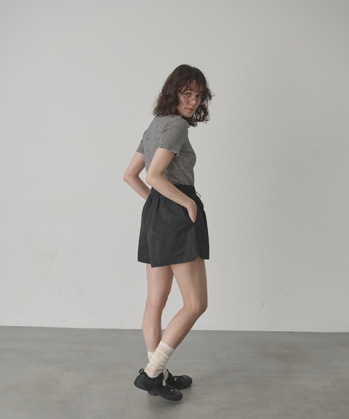 full/fill.（フルフィル）の「ショートスリーブアソートボーダーT（Tシャツ/カットソー・レディース・アイボリー/ネイビー・FREE）」の3枚目の写真