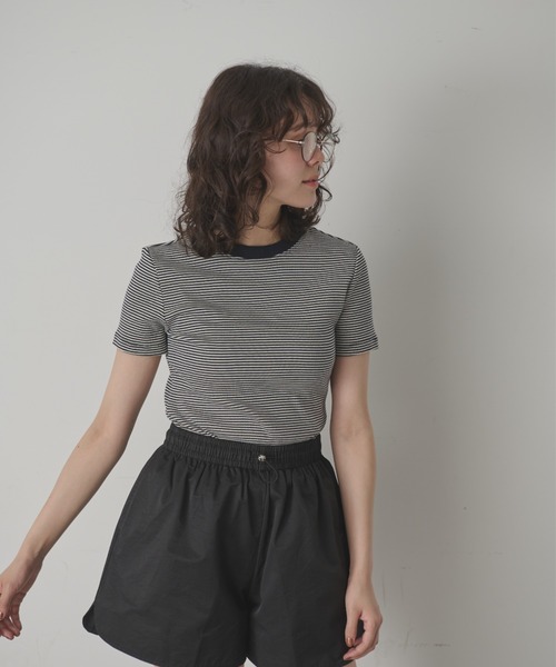 セール】ショートスリーブアソートボーダーT（Tシャツ