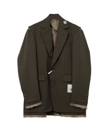 Maison MIHARA YASUHIRO(] ~nXq)Dry Wool Jacket(e[[hWPbg)