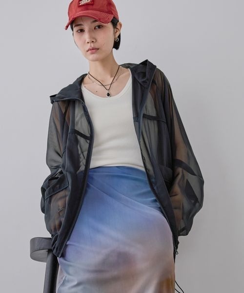 JEANASIS（ジーナシス）の「2WAYカップツキアメスリタンク/578722（タンクトップ・レディース・ホワイト/ブラック/レッド・FREE）」の19枚目の写真