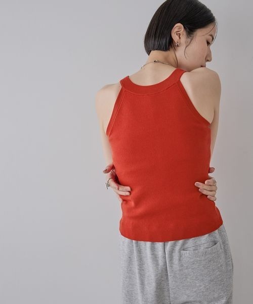 JEANASIS（ジーナシス）の「2WAYカップツキアメスリタンク/578722（タンクトップ・レディース・ホワイト/ブラック/レッド・FREE）」の21枚目の写真