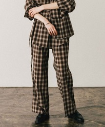 新品未使用CREDONA COTTON VELOUR LAYERED PANTS COTTON VELOUR LAYERED PANTS/コットンベロアレイヤードパンツ