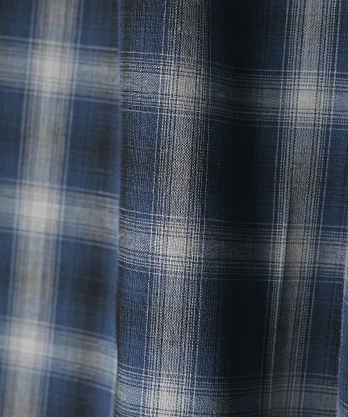 CREDONA（クレドナ）の「SHEER CHECK TROUSER/シアーチェックトラウザー（その他パンツ・レディース・ブルー/ブラウン・0/1）」の3枚目の写真