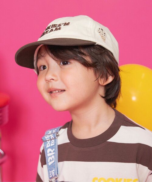 BREEZE（ブリーズ）の「サーティワン フレーバーキャップ（キャップ・キッズ・ミント/ピンク/アイボリー・58/54/50）」の2枚目の写真