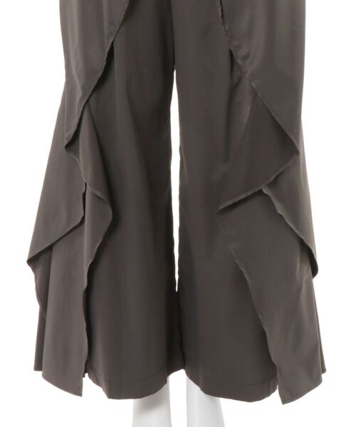 UN3D.（アンスリード）の「WAVE RAFFLE PT【セットアップ着用可能】 / ウェーブラッフルパンツ（その他パンツ・レディース・グレー/キャメル/ブラック・38/36）」の21枚目の写真