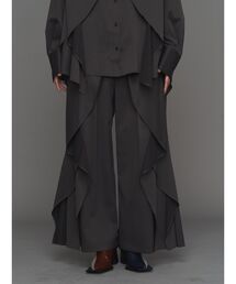 パンツ UN3D. WAIST FOLD PT UN3D.（アンスリード）の「WAIST FOLD PT / ウエストフォールド