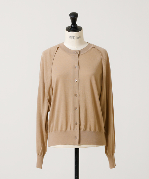 DESIGNWORKS(デザインワークス)の「ボレロクルーカーディガン(カーディガン/ボレロ・レディース・ラベンダー/イエロー/グレイッシュベージュ/チャコールグレー・38)」の22枚目の写真