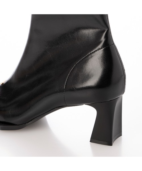 EVOL(イーボル)の「【S-LLサイズ展開・柔らかい】ストレッチ6cmショートブーツ BZ23840(ブーツ・レディース・シルバーグレー/ブラウン/ブラック・L/LL/S/M)」の22枚目の写真